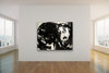 Abstract Painting Acrylmalerei Black Painting Expressiv Schwarz
