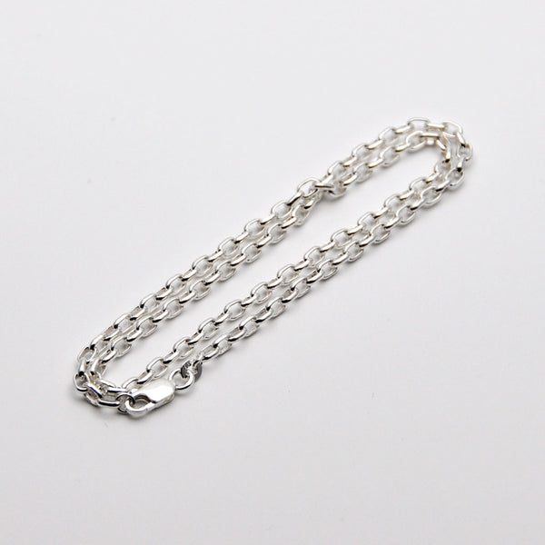 Anchor Chain, Ankerkette, Silberkette 925 Silber Halsband Frauen Herren 