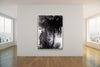 Black Painting Abstrakt Acrylmalerei Expressionismus Schwarz FineArt