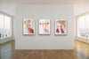 Collage MixedMedia FineArt Abstrakt Acrylmalerei SexualAbuse Ausstellung