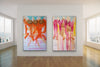 Collage MixedMedia FineArt Abstrakt Acrylmalerei SexualAbuse Ausstellung