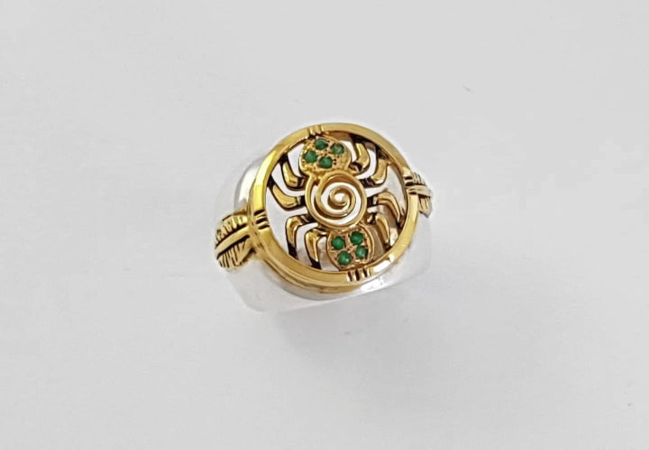 Spider Ring Gold Plated